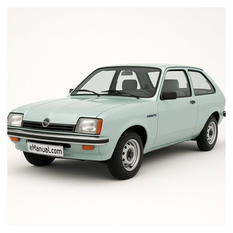 1992 Opel Chevette GMC Service Repair Workshop Manual