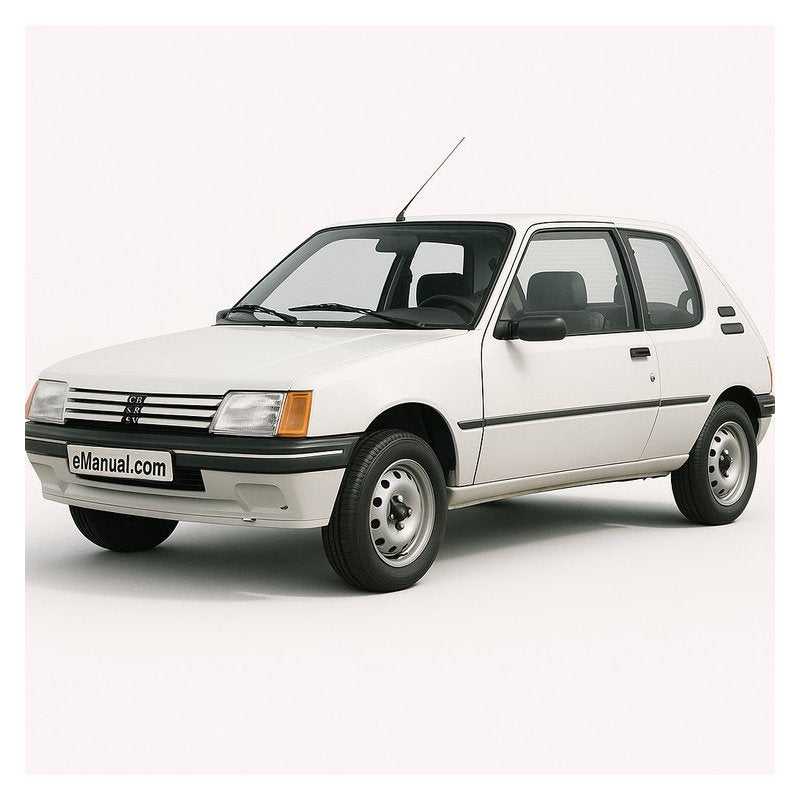 1991-1997 Peugeot 205 Service Repair Workshop Manual PDF