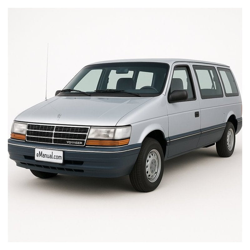 1992-1996 Dodge Caravan Town Country Plymouth Voyager Service Repair Workshop Manual
