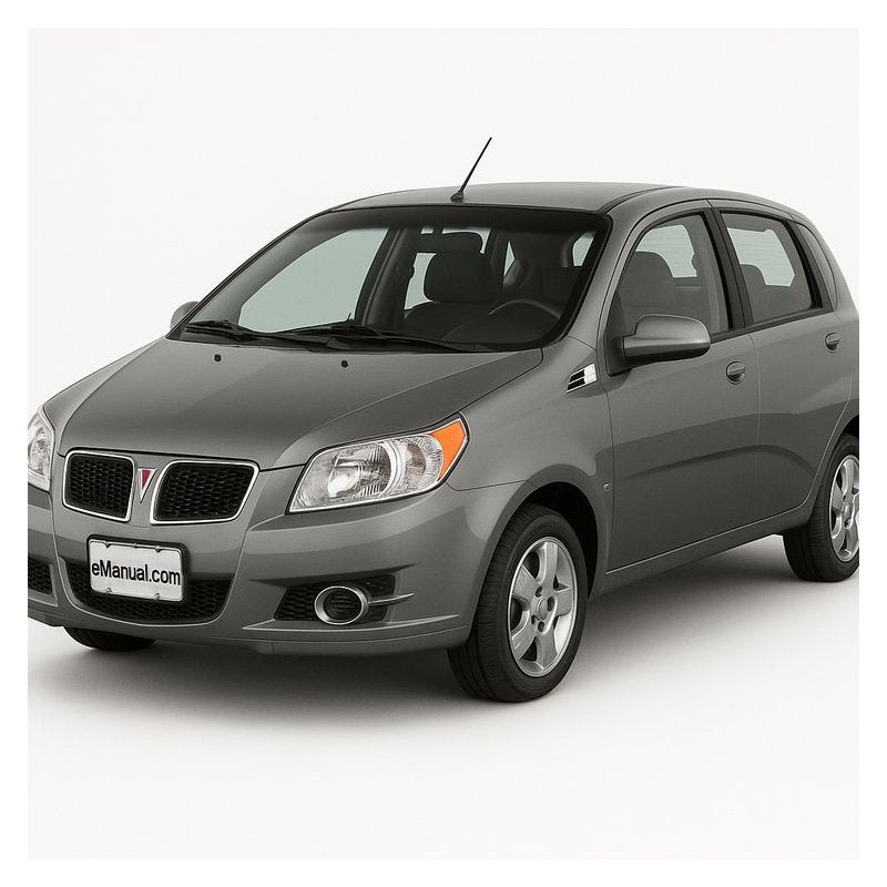 2009 Pontiac G3 Software Service Repair Workshop Manual PDF