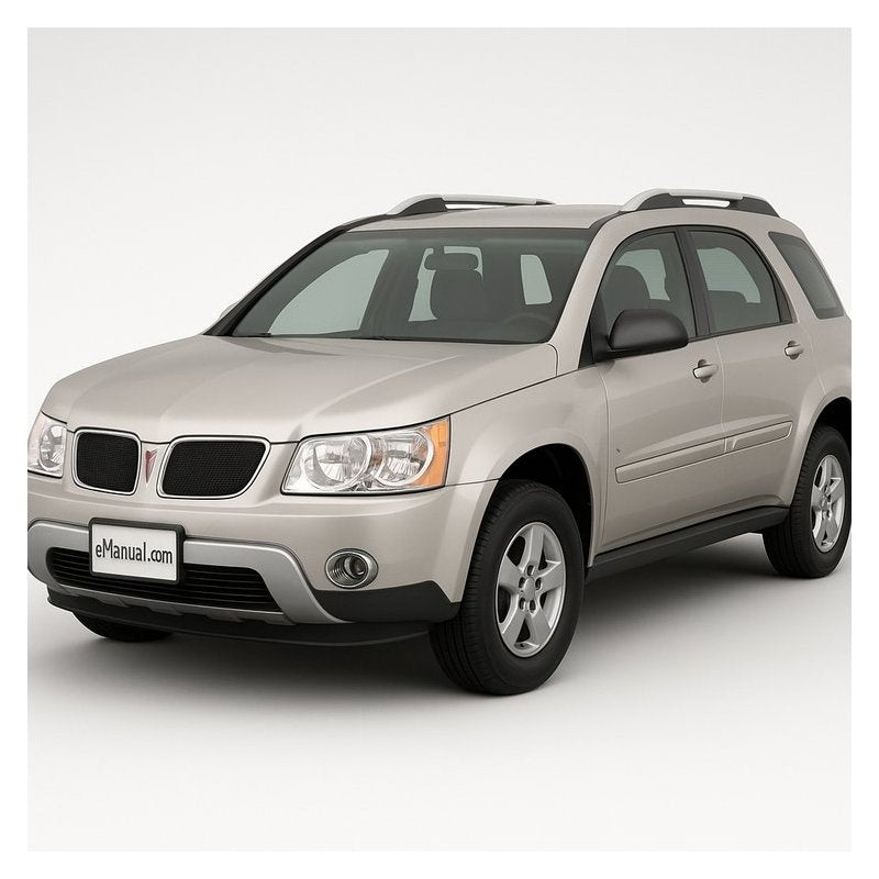 2006 Pontiac Torrent Software Service Repair Workshop Manual PDF