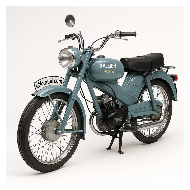 1999-2002 Raleigh Supermatic RM5 Yamaha CW50M Service Repair Workshop Manual