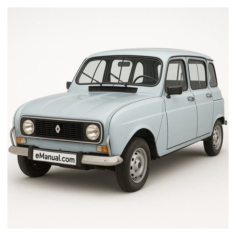 Renault 4 Clip Setup Service Repair Workshop Manual
