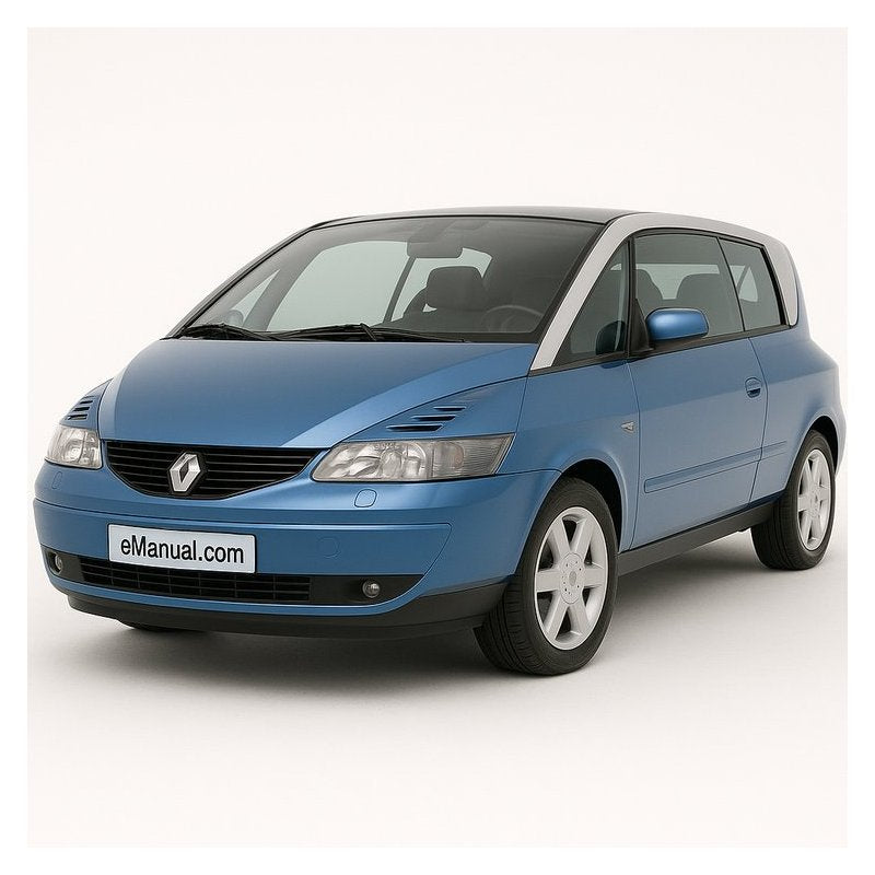 2001-2003 Renault Avantime (EN-FR-DE-RU) (317mb Searchable ) Service Repair Workshop Manual PDF