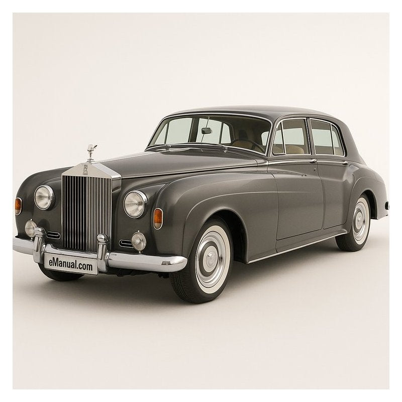 Rolls Royce Silver Cloud Gearbox Transmission Service Repair Workshop Manual PDF