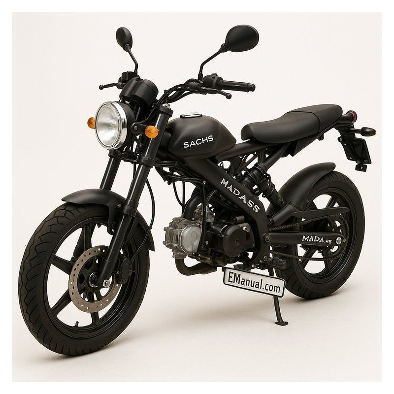 Sachs Madass Models 125 Motorbike Service Repair Workshop Manual