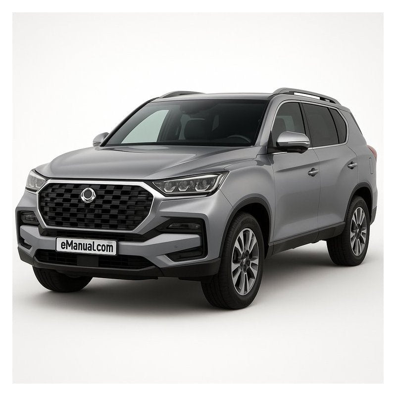 Ssangyong Rexton Y200 Service Repair Workshop Manual PDF