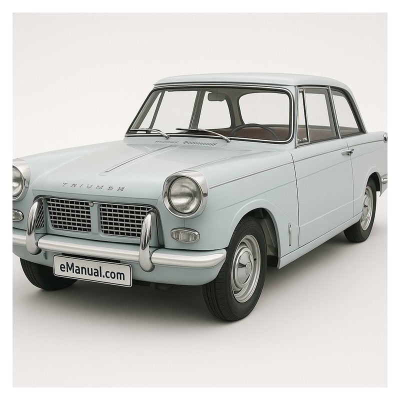 1959-1971 Triumph Herald 1200 12/50 Service Repair Workshop Manual