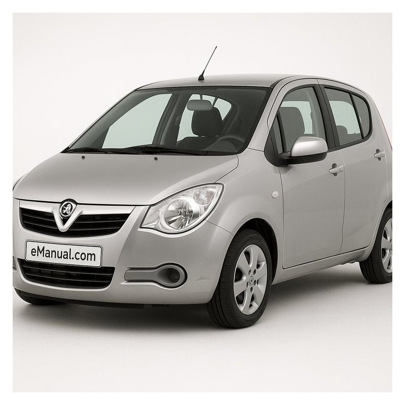 2000-2007 Vauxhall Agila Service Repair Workshop Manual PDF