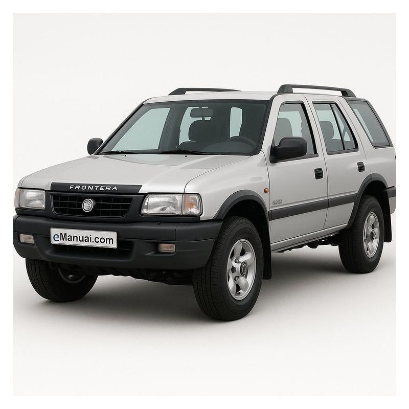1991-1998 Vauxhall Frontera Service Repair Workshop Manual PDF