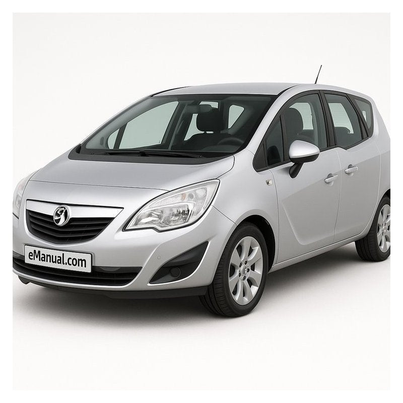 2010-2011 Vauxhall Meriva Service Repair Workshop Manual PDF