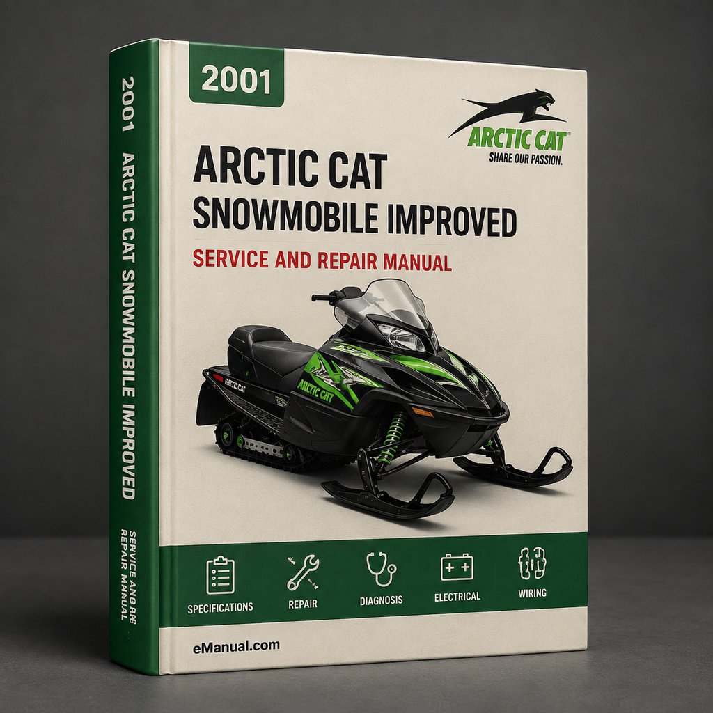 ARCTIC CAT 2001 Snowmobile Service Repair Manual [Improved] PDF Download
