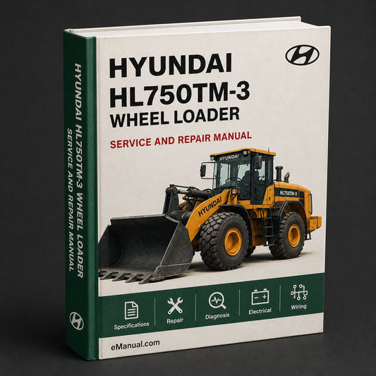 Hyundai HL750TM-3 Wheel Loader Service Repair Manual