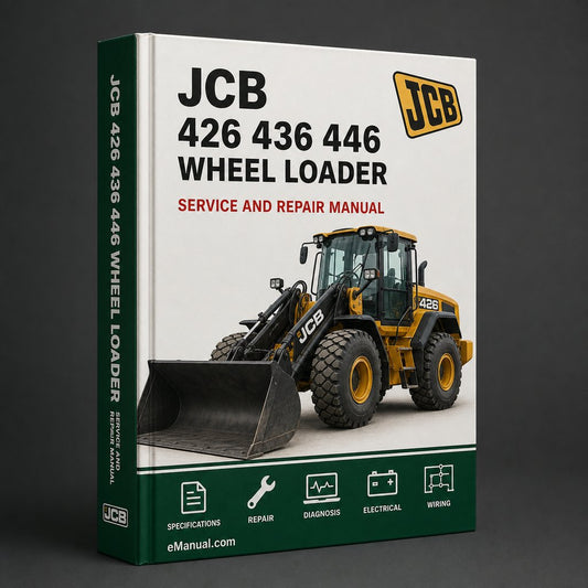 JCB 426 436 446 Wheel Loader Service Repair Manual