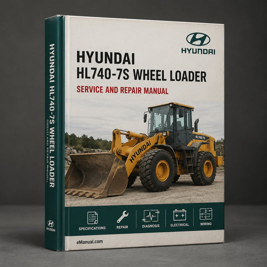 Hyundai HL740-7S Wheel Loader Service Repair Workshop Manual