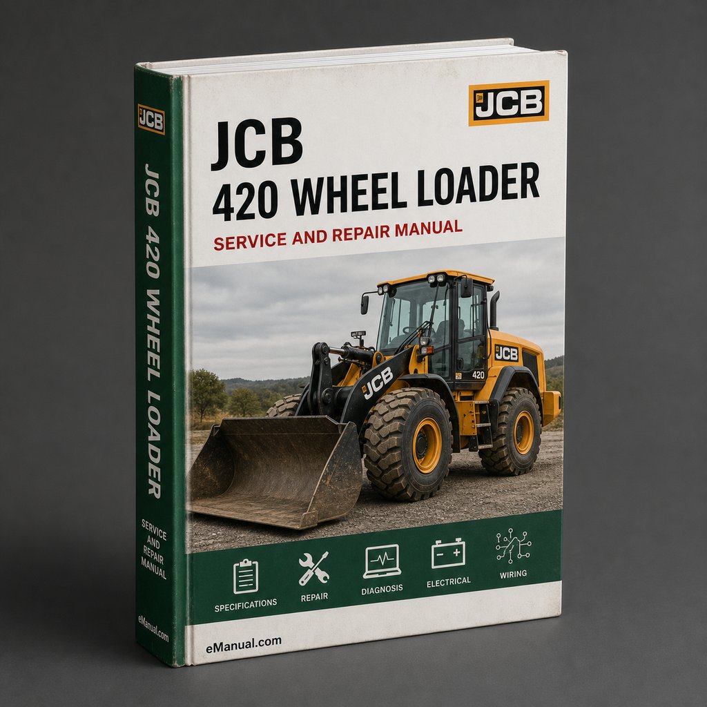 JCB 420 Wheel Loader Parts Catalog Manual #1