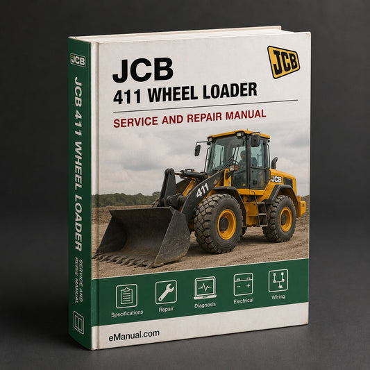 JCB 411 Wheel Loader Parts Catalog Manual #2