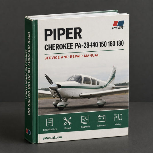 Piper Cherokee Pa-28-140/150/160/180/235/200 Service Repair Workshop Manual