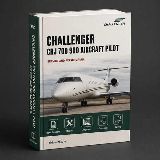 Challenger CRJ 700 900 Aircraft Pilot Training .zip Service Repair Workshop Manual