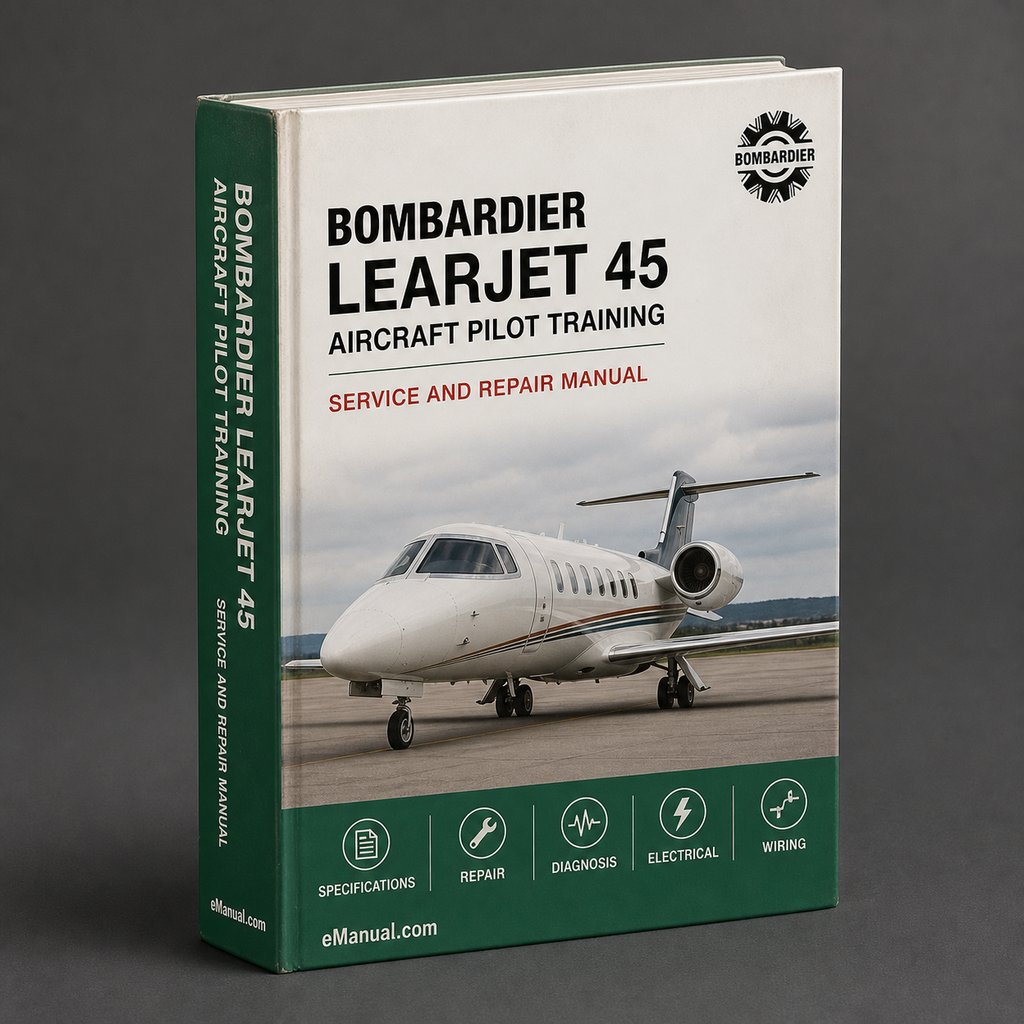 Bombardier Learjet 45 Aircraft Pilot Training Downloa Service Repair Workshop Manual