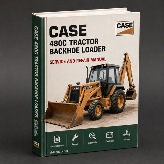 Case 480C Tractor Backhoe Loader Illustrated Parts Catalog