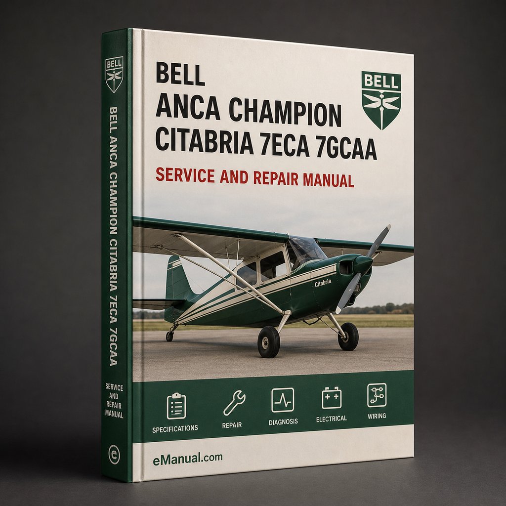 Bellanca Champion Citabria 7ECA 7GCAA 7GCBC 7KCAB Service Repair Workshop Manual