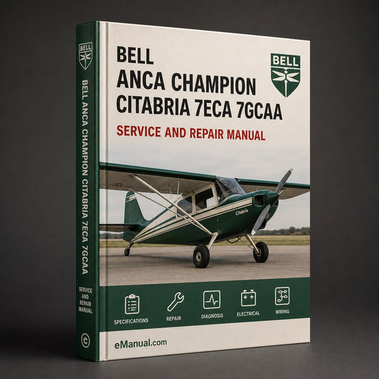 Bellanca Champion Citabria 7ECA 7GCAA 7GCBC 7KCAB Service Repair Workshop Manual