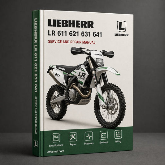 Liebherr LR 611 621 631 641 Crawler Loader Service Repair Workshop Manual