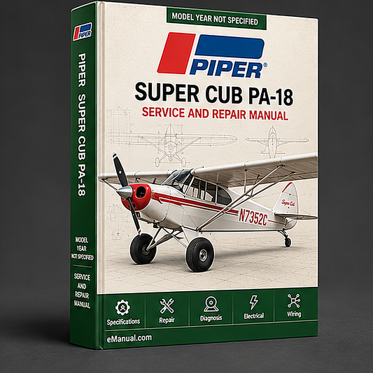 Piper Super Cub PA-18 Agricultural PA-18A Parts Catalog