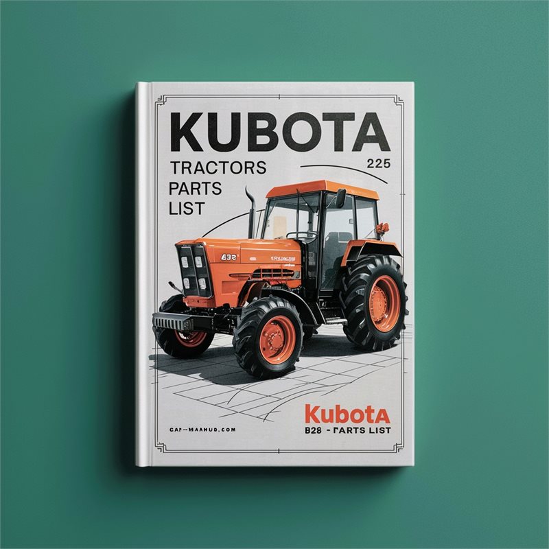 Kubota B26 Traktoren Ersatzteilliste