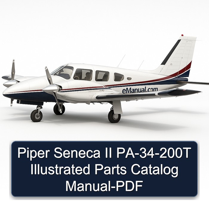 Piper Seneca II PA-34-200T Illustrated Parts Catalog Manual-PDF