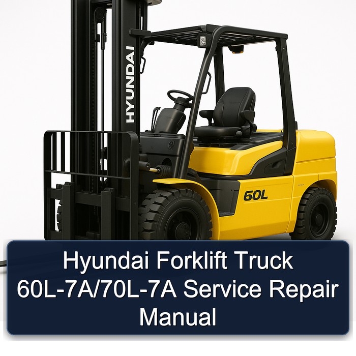 Hyundai Gabelstapler 60L-7A/70L-7A Servicehandbuch