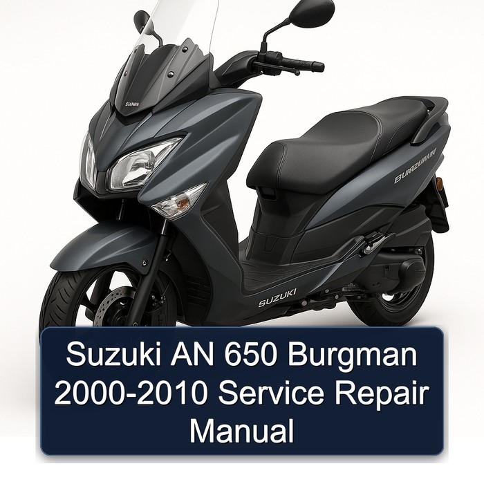 Suzuki AN 650 Burgman 2000-2010 Service Repair Manual