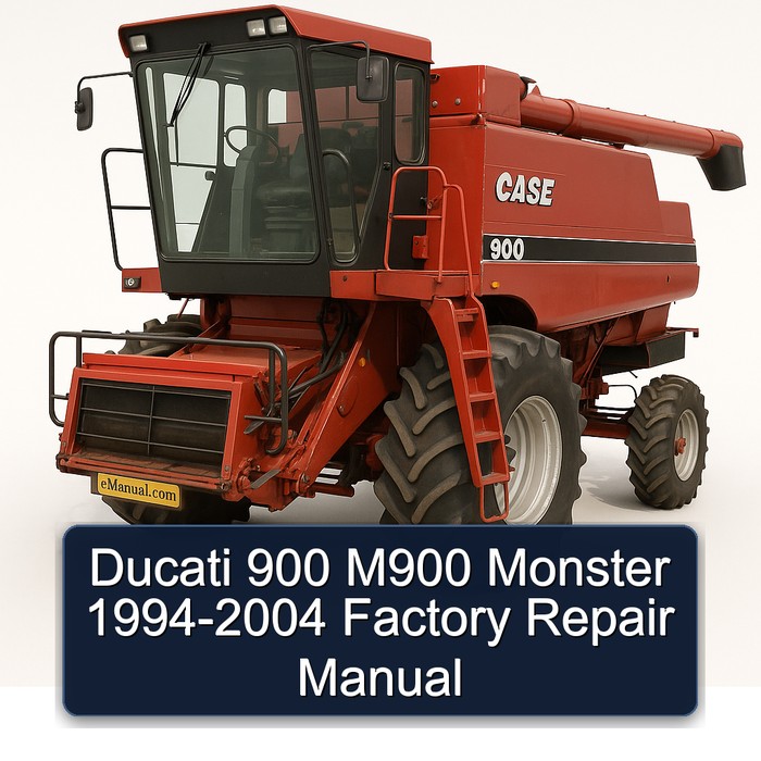 Ducati 900 M900 Monster 1994-2004 Factory Repair Manual