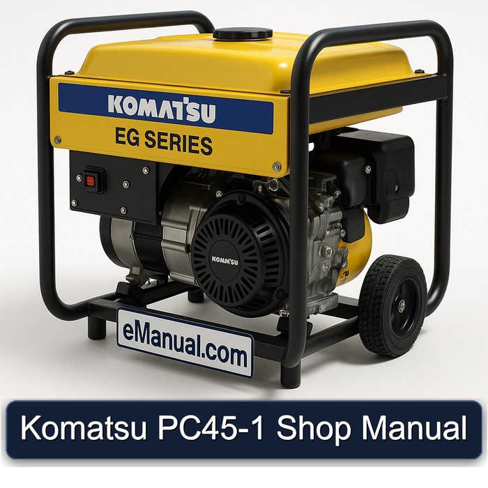 Komatsu PC45-1 Shop Manual