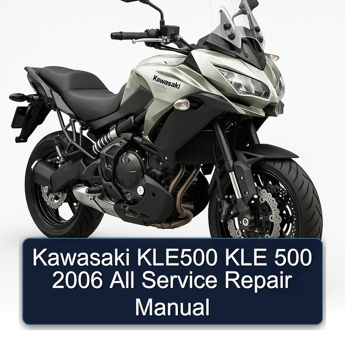 Kawasaki KLE500 KLE 500 2006 All Service Repair Manual