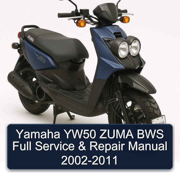 Yamaha YW50 ZUMA BWS Full Service & Repair Manual 2002-2011