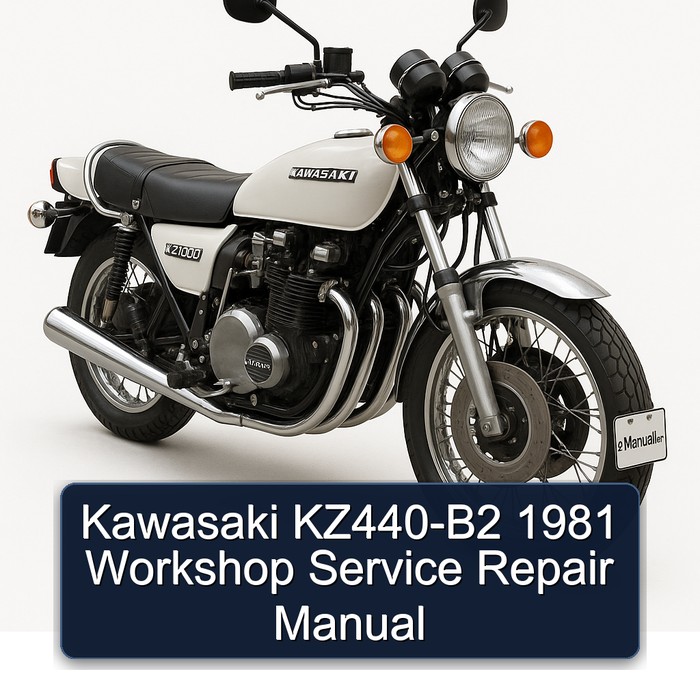 Kawasaki KZ440-B2 1981 Workshop Service Repair Manual